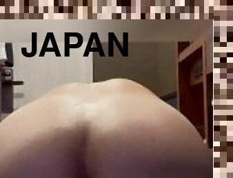 asiatique, masturbation, anal, gay, japonais, hentai, gode, solo