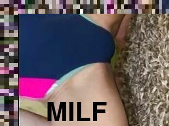 maigre, amateur, ejaculation-sur-le-corps, milf, ejaculation, fétiche, posant