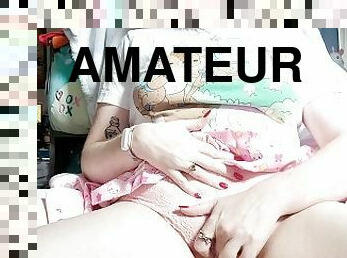 masturbation, orgasme, amateur, jouet, salope, mignonne, fétiche, solo