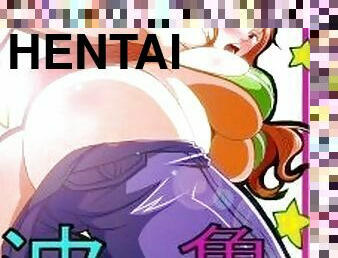 ONE PIECE - NAMI X MASTER ROSHI / SHOWER SEX / LICKING PUSSY