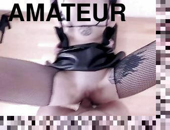 amateur, anal, hardcore, bdsm, esclave, point-de-vue, fétiche, latex, douleur, bondage