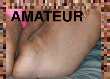 grosse, masturbation, chatte-pussy, amateur, jouet, belle-femme-ronde, pute, solo