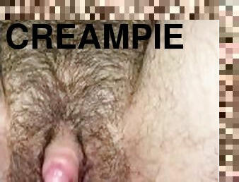 Teasing a really wet dripping boy pussy before sliding my bbc inside wet pussy