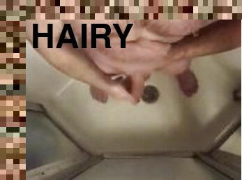 banyo-yapma, baba, kıllı, mastürbasyon-masturbation, birdenbire, duş, tek-kişilik, babacığım, ayı