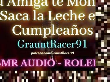 Tu Amiga Olvida tu Cumpleaos y te Coge como Regalo - ASMR Audio Roleplay