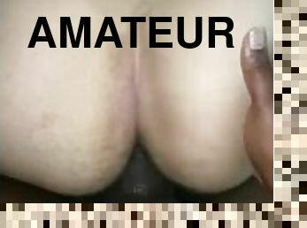 cul, levrette, chatte-pussy, amateur, ébène, interracial, latina, couple, belle-femme-ronde, humide