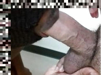 DL Sub bottom being gaged Older uncut DL Latin man