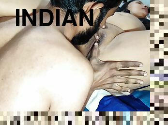 Desi Indian Husband Wife Gives Oral Sex Pleasure To Each Other