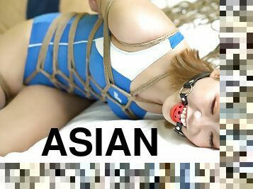 asiatisk, japans, bdsm, fetish, solo, bondage