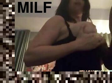 Milf with big firm titties fucked and facialized