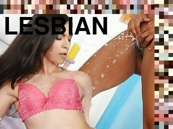 orgasme, pissing, pussy, lesbisk, leke, fetisj, dusj, tjekkisk, brunette