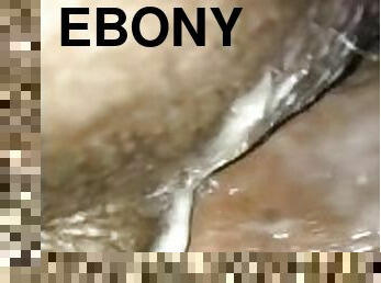 Young ebony bbw taking bbc creams all over my dick