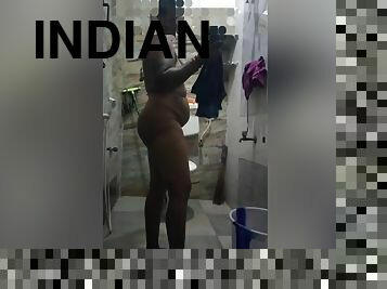 buntut, mandi, pembantu-rumah, amateur, gadis-indian, mandi-shower, solo, rambut-perang