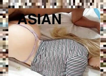 asiático, pai, cona-pussy, anal, mulher-madura, adolescente, japonesa, penetração-de-braço, meias-calças, primeira-vez