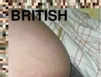 Cuck Hubby Wanks & Spunks Over Dirty Talking British Sluts Ass