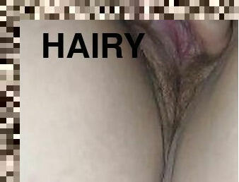 berambut, orgasme, vagina-pussy, muncrat, jenis-pornografi-milf, wanita-gemuk-yang-cantik, permainan-jari, basah
