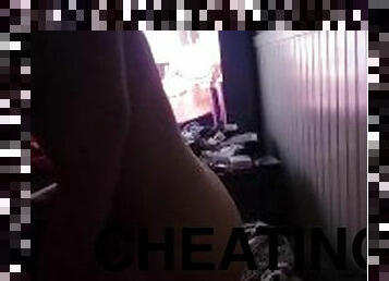 Cheating wife sucking bbc again