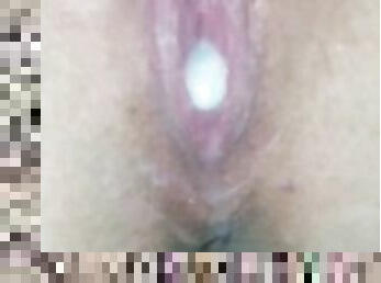 gravid, pussy, russisk, amatør, cumshot, creampie, cum, sperm, fetisj, virkelig