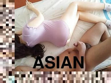 asiatisk, pussy, anal, cumshot, milf, tenåring, japansk, creampie, første-gang, cum