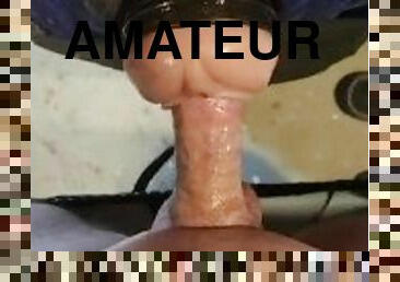 masturbation, amatör, leksak, par, ensam, retande