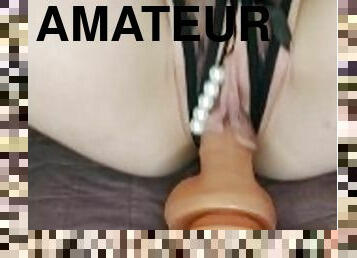 mastürbasyon-masturbation, amcık-pussy, amatör, oyuncak, kızıl-saçlı, britanyalı, binme, yapay-erkeklik-organı, tek-kişilik, islak