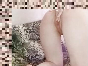 masturbation, chatte-pussy, russe, amateur, jouet, branlette, doigtage, serrée, solo, brunette