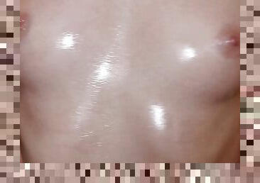 gros-nichons, mamelons, massage, compilation, point-de-vue, naturel, webcam, mignonne, seins, parfait