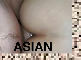 asiatisk, amatör, anal, gigantisk-kuk, creampie, pov, italiensk, kuk