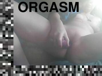 Super orgasm. Hot Blonde Milf Masturbates With Big Dildo.