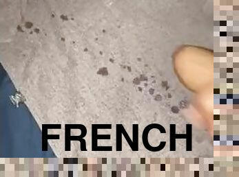 masturbation, amateur, ejaculation-sur-le-corps, française, solo, hôtel