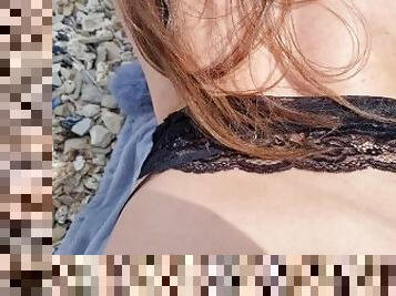 russe, amateur, fellation, ejaculation-sur-le-corps, branlette, plage, hirondelle, ejaculation, bukkake, webcam