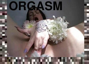 orgasm, fitta-pussy, amatör, leksak, latinska, fingerknull, pov, ensam