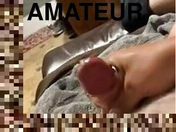 masturbation, chatte-pussy, amateur, ejaculation-sur-le-corps, jouet, branlette, secousses, ejaculation, pute, solo