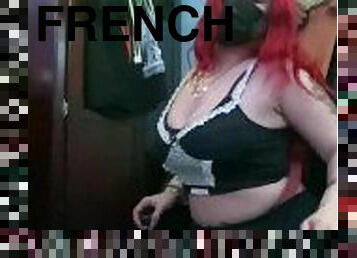 French maid chair wedgie