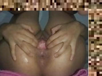 mastubasi, orgasme, vagina-pussy, muncrat, amatir, remaja, latina, vagina-vagina, realitas