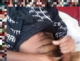 poilue, masturbation, amateur, ejaculation-sur-le-corps, ébène, énorme-bite, célébrité, black, secousses, solo