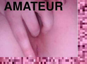 cul, masturbation, amateur, anal, ados, doigtage, horny, solo