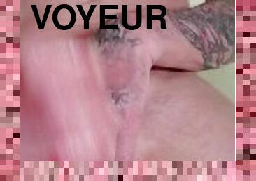 masturbation, public, amateur, ejaculation-sur-le-corps, énorme-bite, secousses, point-de-vue, solo, bite