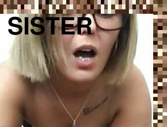 culo, tetas-grandes, masturbación, coño-pussy, squirting, amateur, babes, lesbiana, rubia, hermana