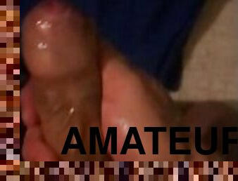 masturbation, amateur, énorme-bite, solo, bite