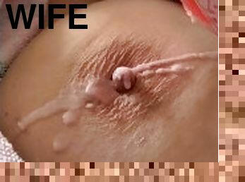 The wife and hot wax