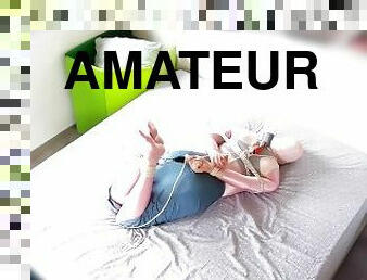 amatör, bdsm, fetisch, ensam, bondage