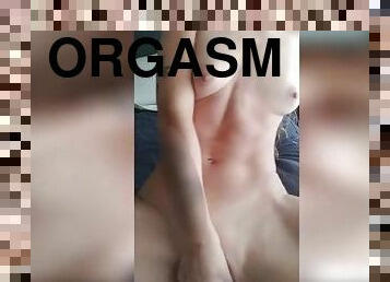 masturbação, orgasmo, amador, adolescente, brinquedo, latina, pov, cavalgando, dildo, pequeno