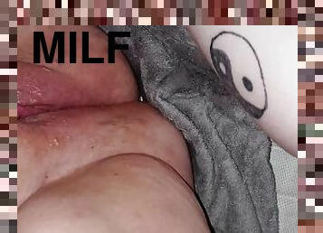 gros-nichons, orgasme, giclée, amateur, fellation, énorme-bite, milf, point-de-vue, bite