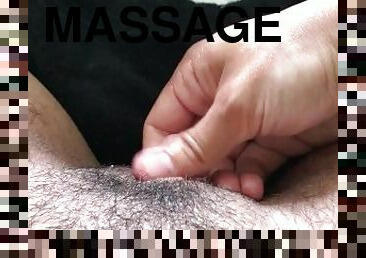 klit, immens, masturbieren, dilettant, beule-schuss, wichsen, massage, beule, massiver, glied