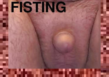 fisting, orgasme, anal, ejaculation-sur-le-corps, gay, massage, ejaculation, fétiche, solo