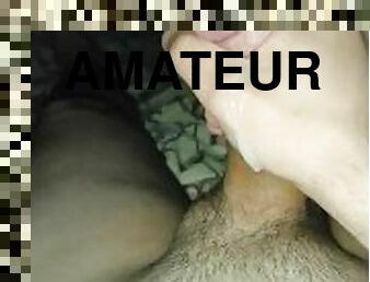 Masturbates a nice dick with lube and cums