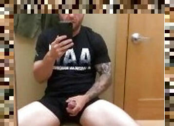 masturbation, public, gay, solo, colocataires, tatouage