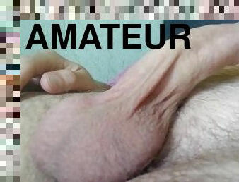 masturbation, amateur, énorme-bite, solo, bite