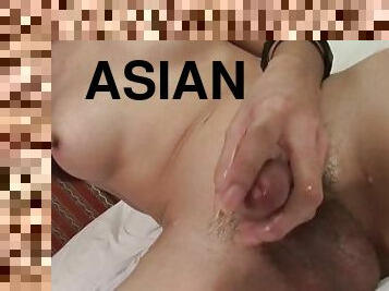 asian tranny masturbate with anal dildo